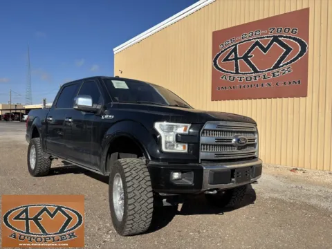 Black 2017 Ford F-150 Platinum for sale in Abilene, TX