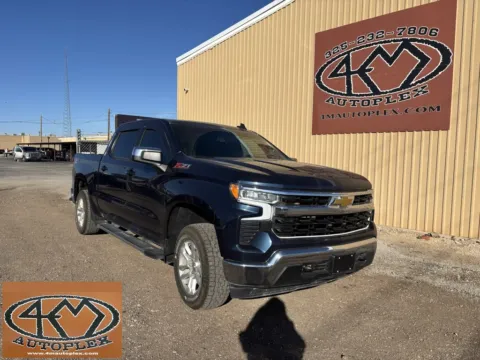 Blue 2023 Chevrolet Silverado 1500 LT for sale in Abilene, TX