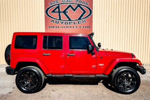 Photos of 2012 Jeep Wrangler Unlimited Sahara for sale in Abilene, TX at 4M Autoplex - Industrial Blvd
