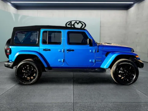 Photos of 2022 Jeep Wrangler Unlimited Sahara 4xe for sale in Abilene, TX at 4M Autoplex - Industrial Blvd