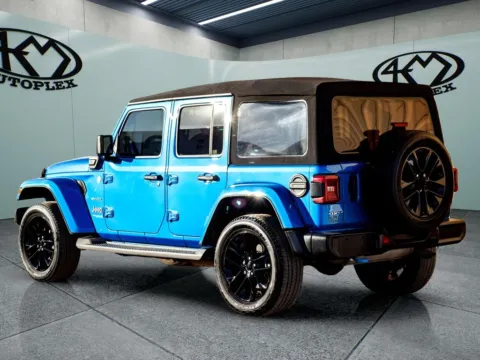 More photos of 2022 Jeep Wrangler Unlimited Sahara 4xe at 4M Autoplex - Industrial Blvd, TX