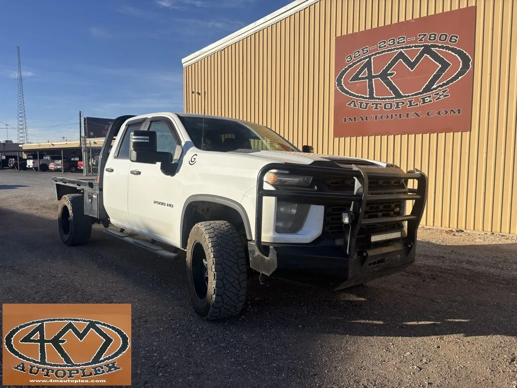 White 2020 Chevrolet Silverado 2500HD Work Truck for sale in Abilene, TX