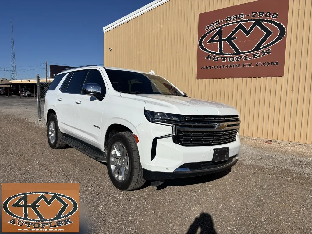 White 2022 Chevrolet Tahoe Premier for sale in Abilene, TX