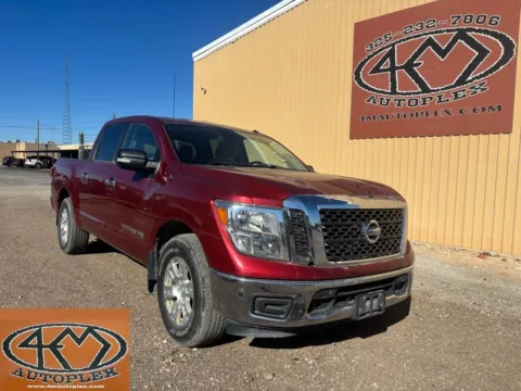 Red 2018 Nissan Titan SV for sale in Abilene, TX