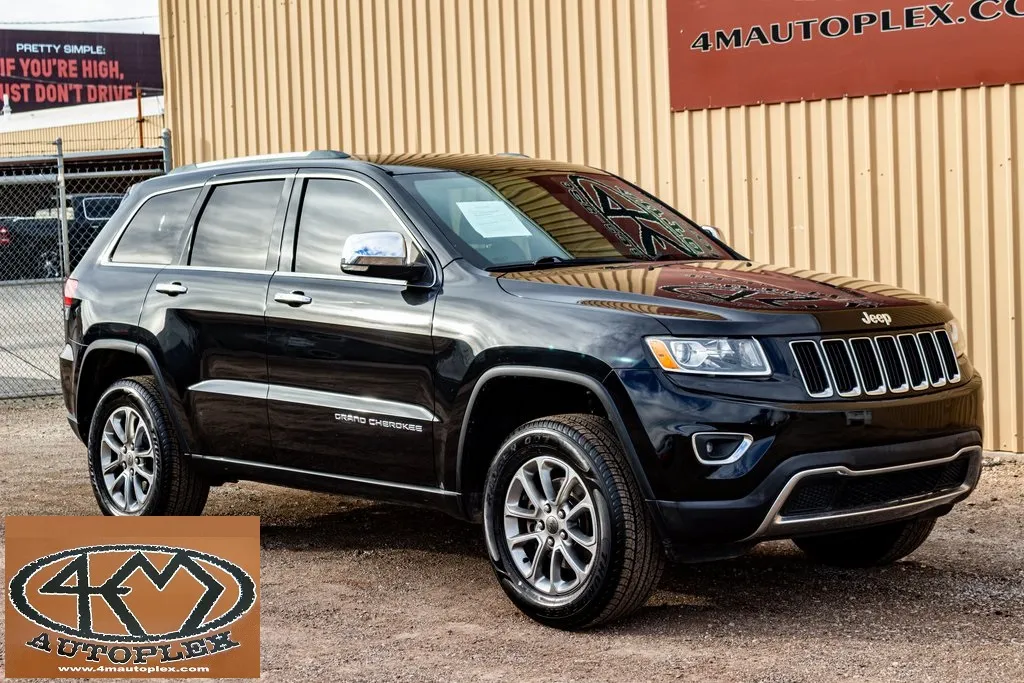 Black 2015 Jeep Grand Cherokee Limited for sale in Abilene, TX