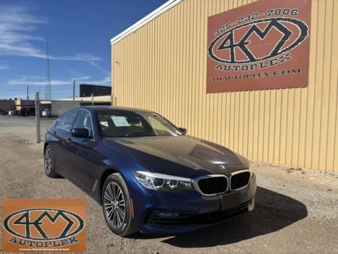 Blue 2017 BMW 5 Series 530i xDrive for sale in Abilene, TX