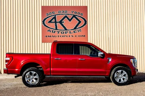 Photos of 2022 Ford F-150 Platinum for sale in Abilene, TX at 4M Autoplex - Industrial Blvd