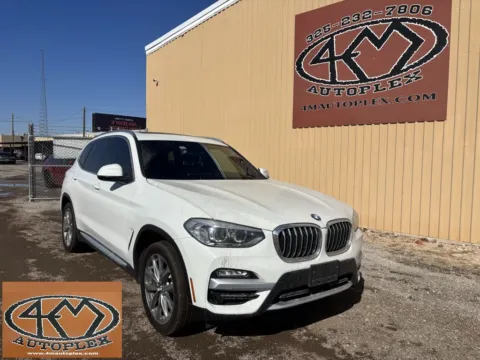 White 2019 BMW X3 sDrive30i for sale in Abilene, TX