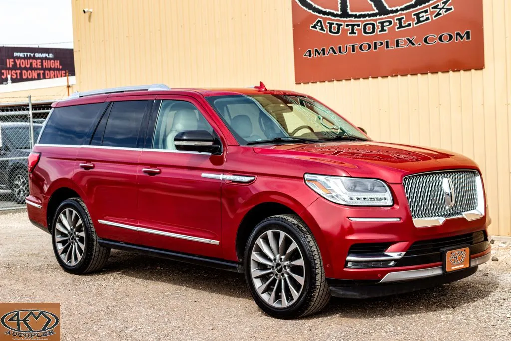 Red 2020 Lincoln Navigator Reserve for sale in Abilene, TX