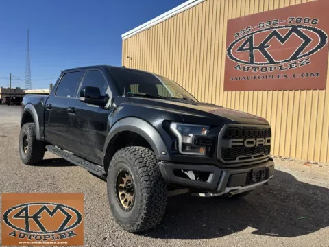 Black 2018 Ford F-150 Raptor for sale in Abilene, TX