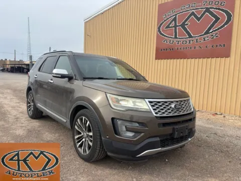 Brown 2016 Ford Explorer Platinum for sale in Abilene, TX