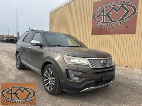 Brown 2016 Ford Explorer Platinum for sale in Abilene, TX