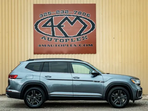 Photos of 2021 Volkswagen Atlas 3.6L V6 SE w/Technology R-Line for sale in Abilene, TX at 4M Autoplex - Industrial Blvd