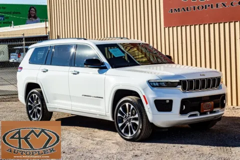 White 2023 Jeep Grand Cherokee L Overland for sale in Abilene, TX