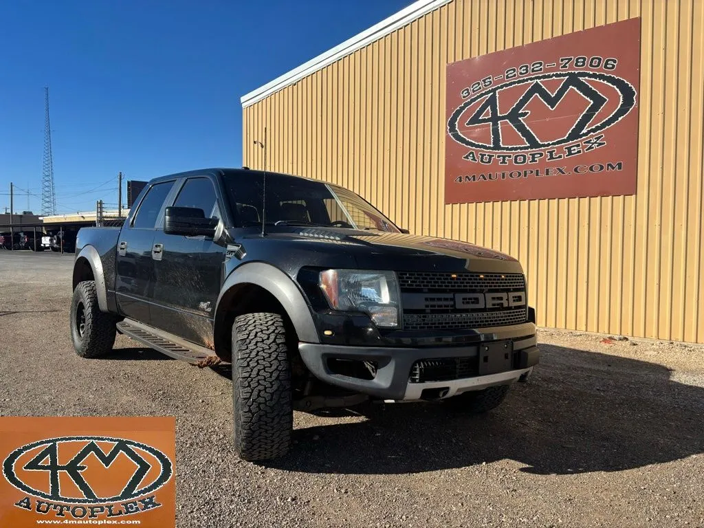 Black 2012 Ford F-150 SVT Raptor for sale in Abilene, TX