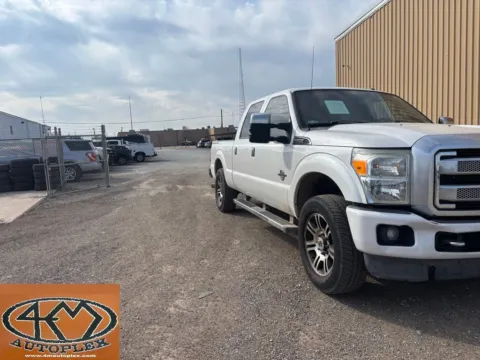 White 2013 Ford F-250SD Platinum for sale in Abilene, TX