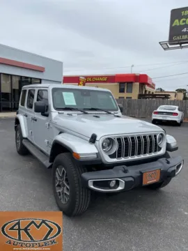 Silver 2024 Jeep Wrangler Sahara for sale in Abilene, TX