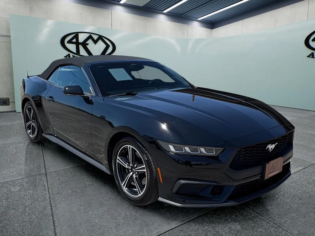 Black 2025 Ford Mustang EcoBoost Premium for sale in Abilene, TX