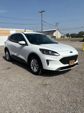 White 2021 Ford Escape SE for sale in Abilene, TX