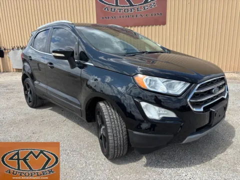 Black 2018 Ford EcoSport Titanium for sale in Abilene, TX
