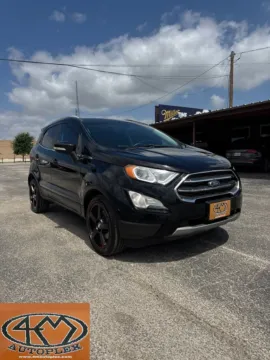 Black 2018 Ford EcoSport Titanium for sale in Abilene, TX