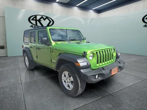 Green 2020 Jeep Wrangler Unlimited Sport S for sale in Abilene, TX
