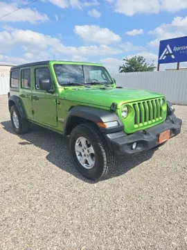 Green 2020 Jeep Wrangler Unlimited Sport S for sale in Abilene, TX