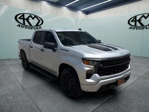 Silver 2022 Chevrolet Silverado 1500 Custom for sale in Abilene, TX