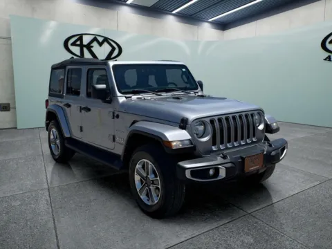 Silver 2021 Jeep Wrangler Unlimited Sahara for sale in Abilene, TX