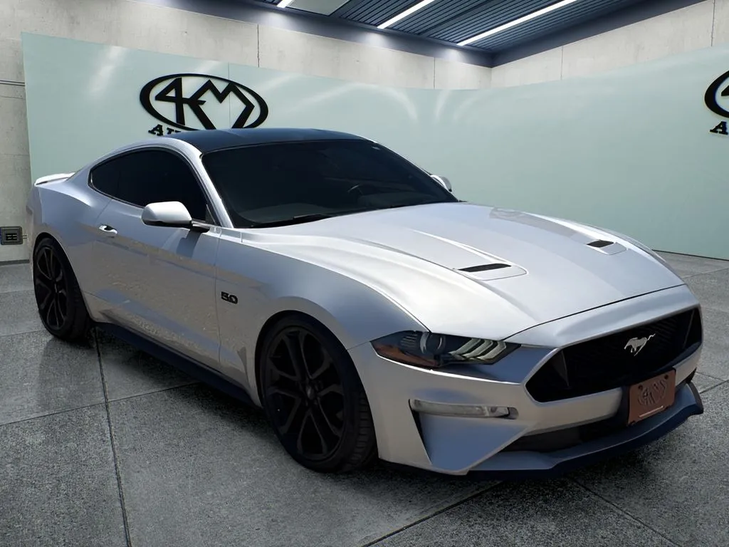 Silver 2019 Ford Mustang GT Premium for sale in Abilene, TX
