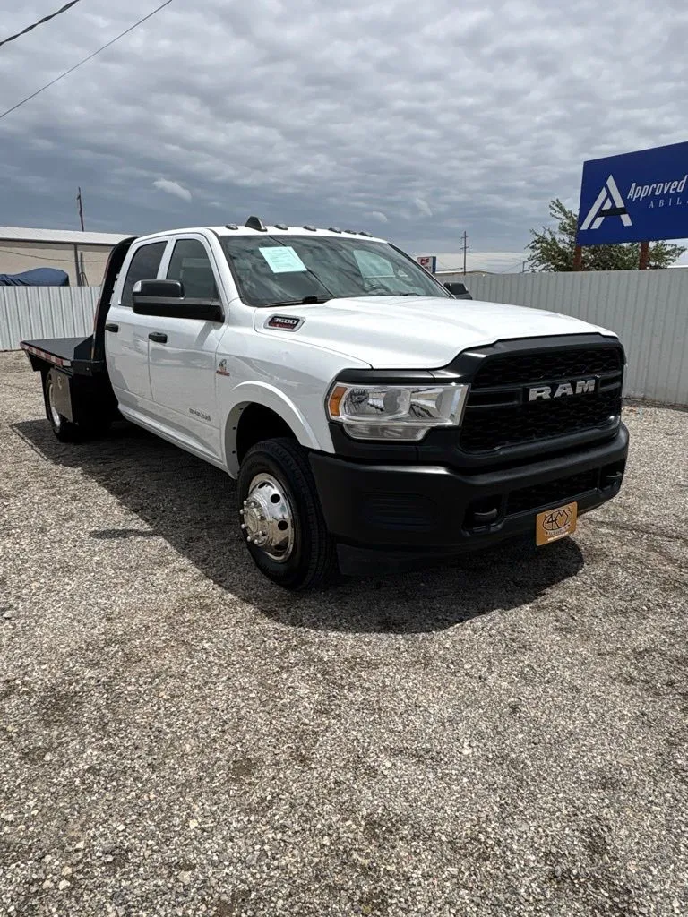 White 2022 Ram 3500 Tradesman for sale in Abilene, TX