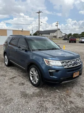 Blue 2018 Ford Explorer XLT for sale in Abilene, TX