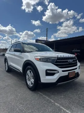 White 2020 Ford Explorer XLT for sale in Abilene, TX