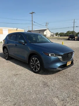 Blue 2022 Mazda CX-5 2.5 S Premium Plus Package for sale in Abilene, TX