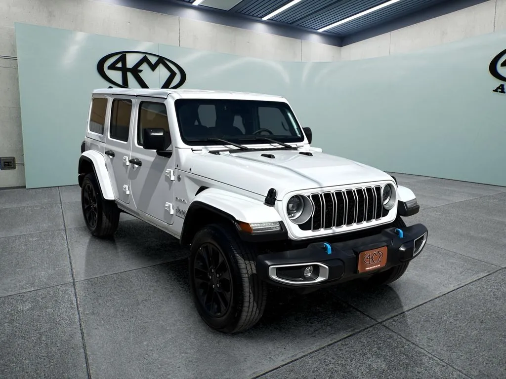 White 2024 Jeep Wrangler Sahara 4xe for sale in Abilene, TX
