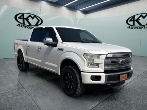 White 2015 Ford F-150 Platinum for sale in Abilene, TX