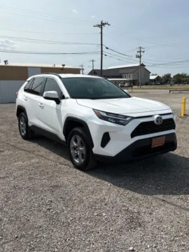 White 2022 Toyota RAV4 Hybrid XLE for sale in Abilene, TX