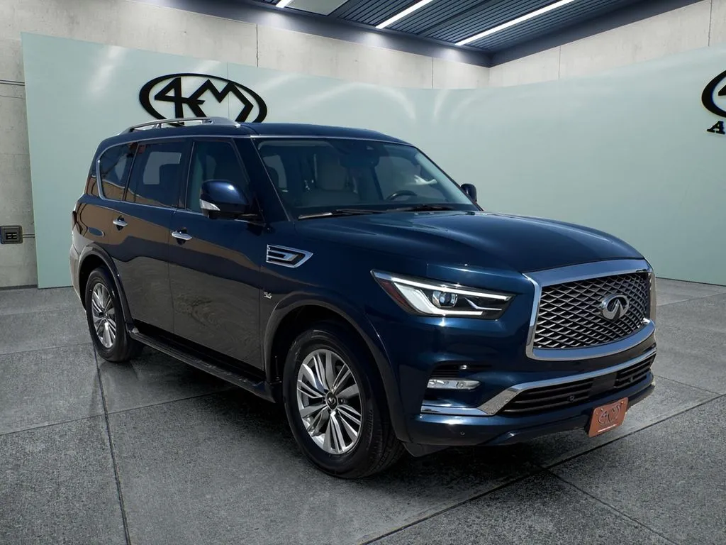 Beige 2018 INFINITI QX80 for sale in Abilene, TX