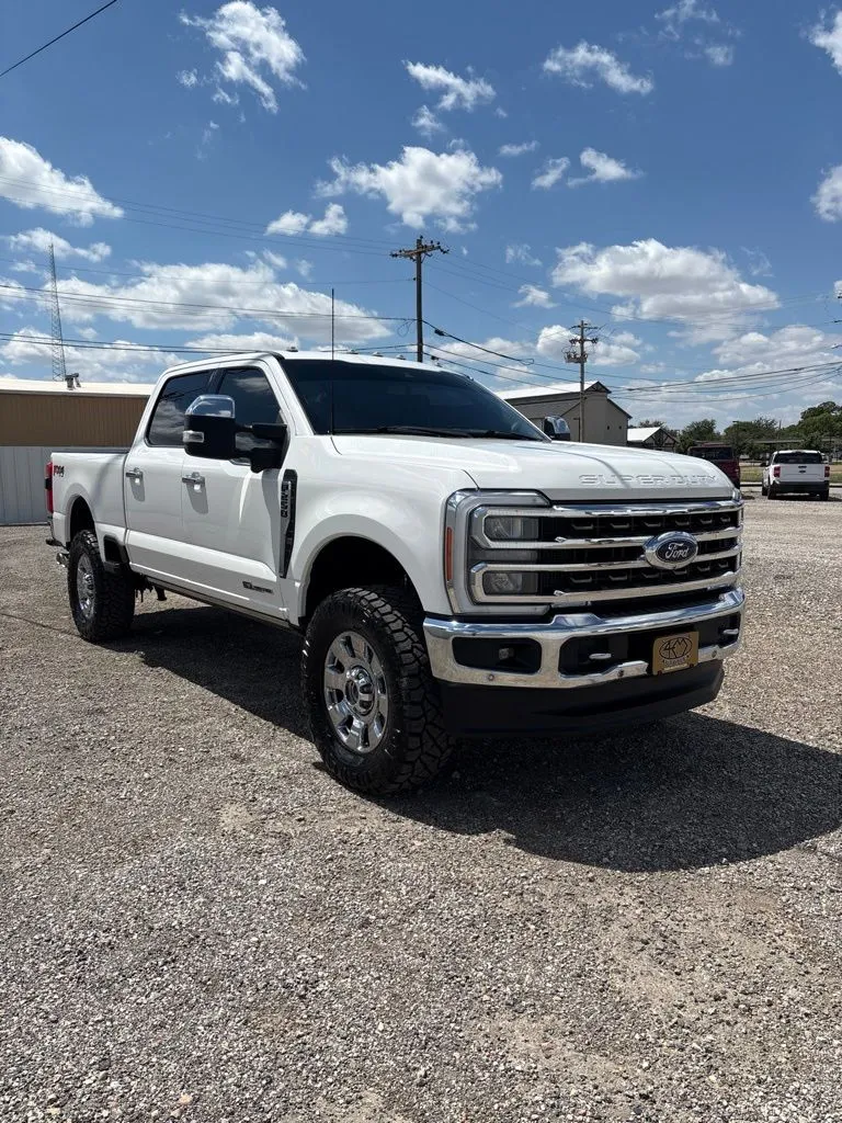 White 2023 Ford F-250SD King Ranch for sale in Abilene, TX