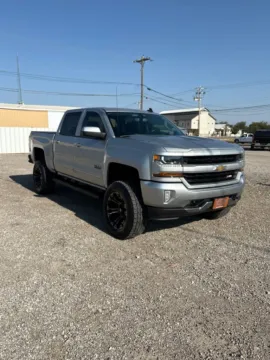 Silver 2017 Chevrolet Silverado 1500 LT for sale in Abilene, TX