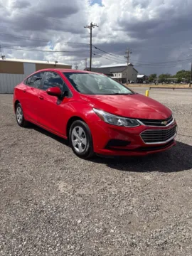 Red 2018 Chevrolet Cruze LS for sale in Abilene, TX