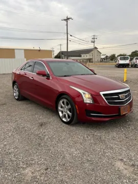 Red 2015 Cadillac ATS 3.6L Luxury for sale in Abilene, TX