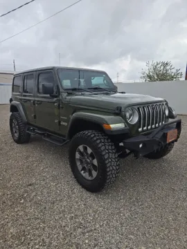 Green 2021 Jeep Wrangler Unlimited Sahara for sale in Abilene, TX