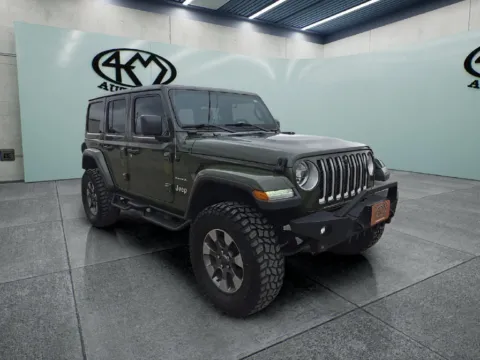Green 2021 Jeep Wrangler Unlimited Sahara for sale in Abilene, TX