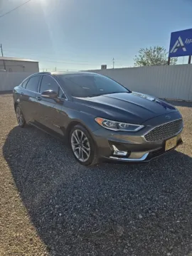 Gray 2019 Ford Fusion Hybrid Titanium for sale in Abilene, TX
