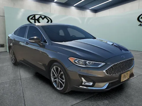 Gray 2019 Ford Fusion Hybrid Titanium for sale in Abilene, TX