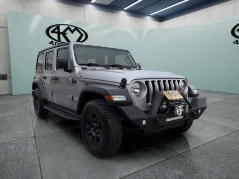 Silver 2018 Jeep Wrangler Unlimited Sport for sale in Abilene, TX