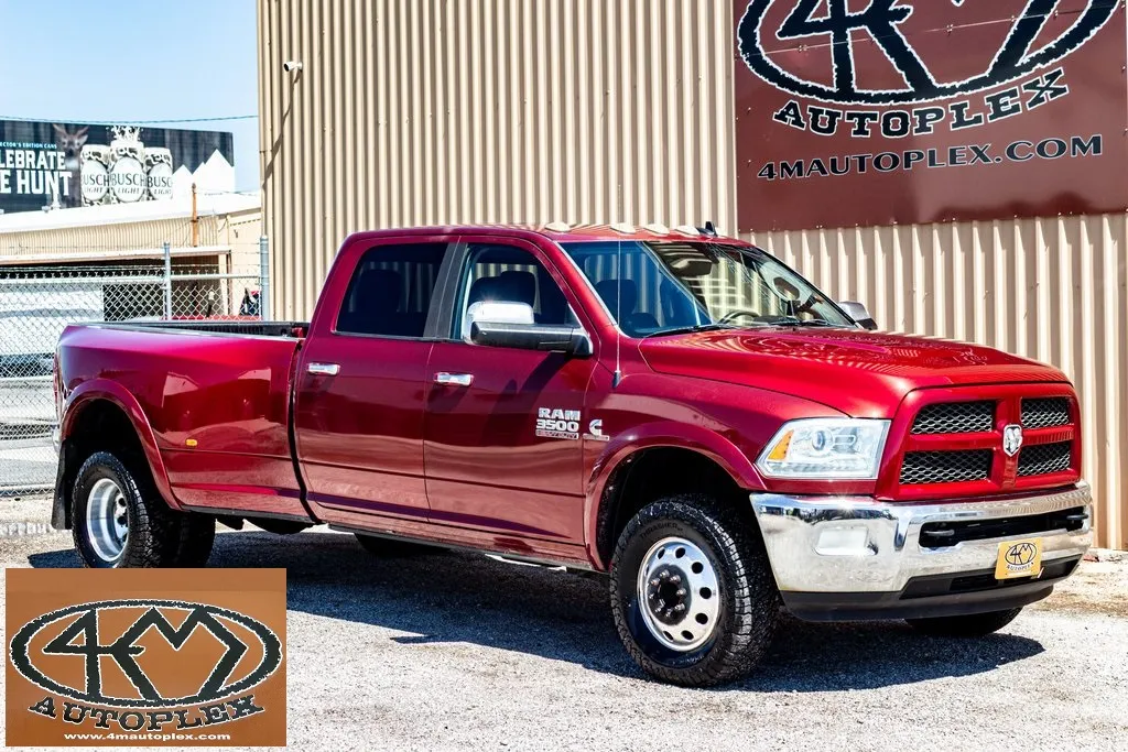 Red 2014 Ram 3500 Laramie for sale in Abilene, TX