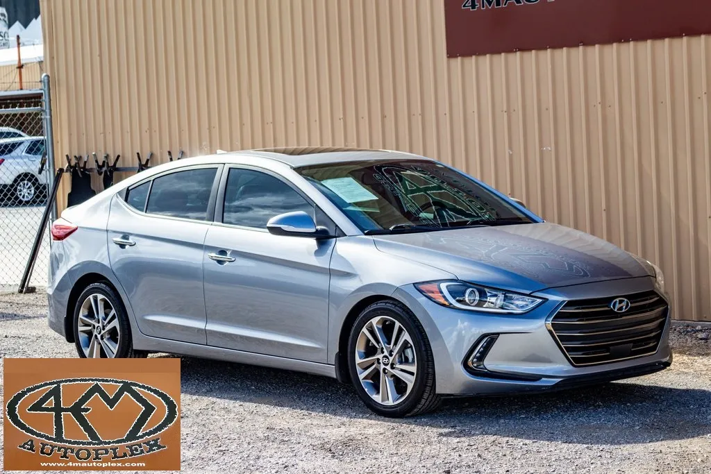 Gray 2017 Hyundai Elantra Limited for sale in Abilene, TX