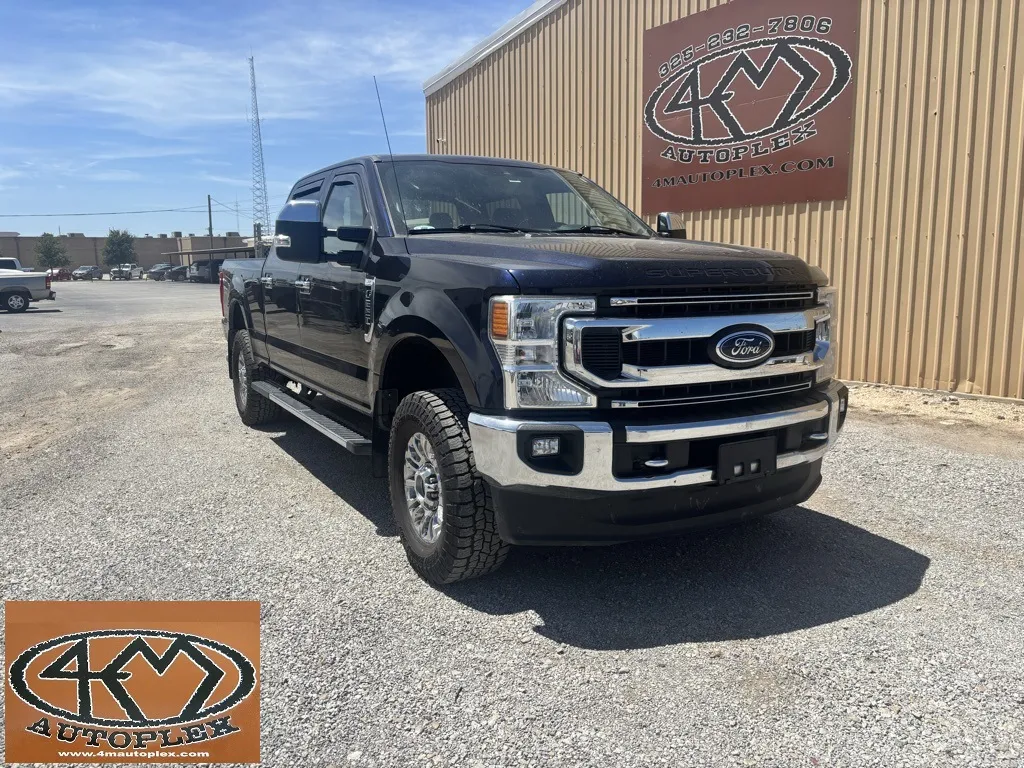 Blue 2021 Ford F-250SD XLT for sale in Abilene, TX